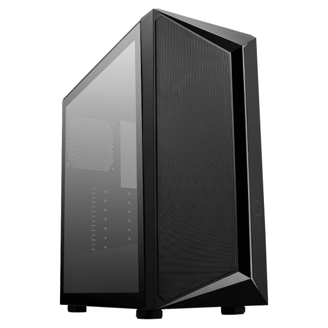 Gabinete Cooler Master CMP 510 Black / Cristal Templado / 3 Ventiladores RGB / ATX / USB 3.0 / CP510-KGNN-S00