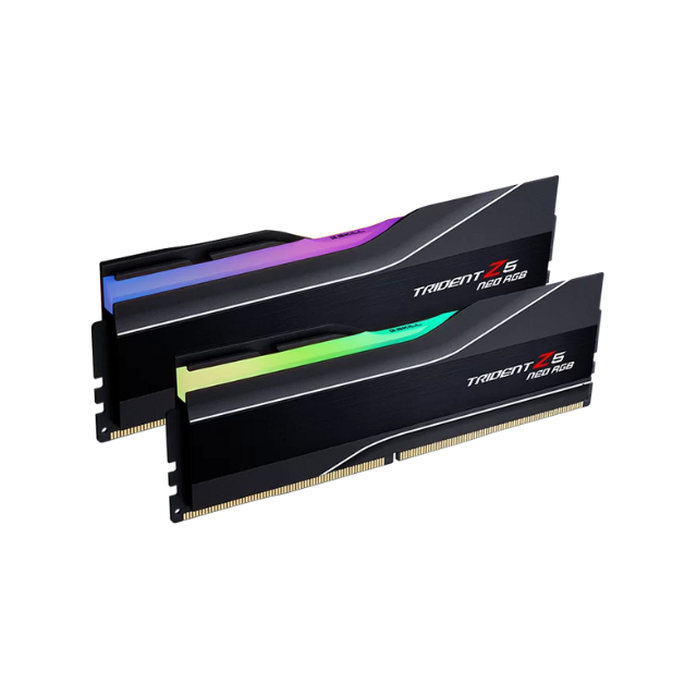 Memoria RAM G.Skill Trident Z5 Neo RGB DDR5 / 6000MHz / 32GB (2x16GB) / Non-ECC / CL36 / EXPO / F5-6000J3636F16GX2-TZ5NR / SOLO VENTA EN ENSAMBLE