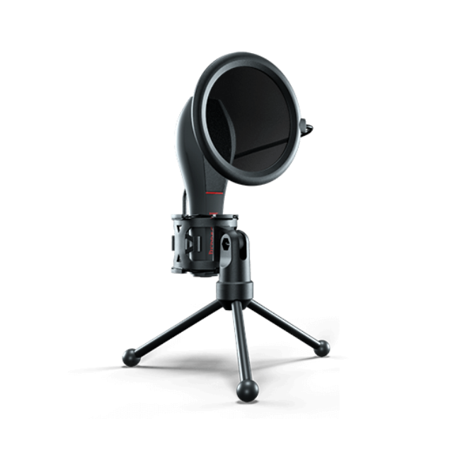 Microfono Redragon Quasar GM200, Plug-And-Play, USB, Filtro anti POP