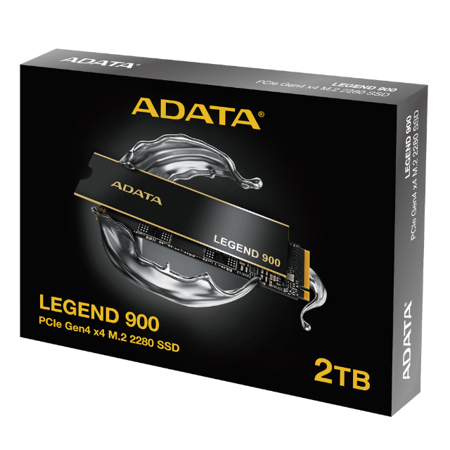 Unidad de Estado Sólido SSD Adata Legend 900 NVMe / 2TB / PCI Express 4.0 / M.2 / SLEG-900-2TCS