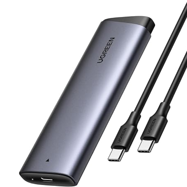 CARCASA PORTABLE PARA M.2 NVME/ UGREEN/ 2230 /2242 /2260 /2280/ 10GBPS
