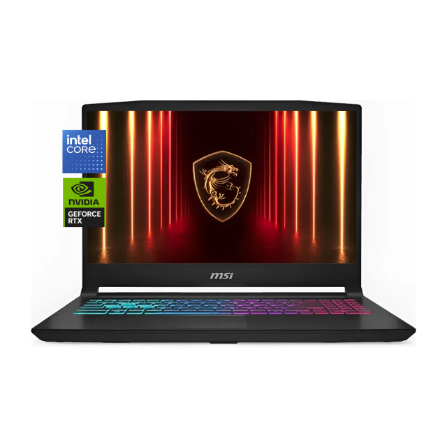 Laptop Msi I7 -14650hx / 16gb RAM /  512gb /  Rtx5050 / 15.6 /  Katana Gamer Negro