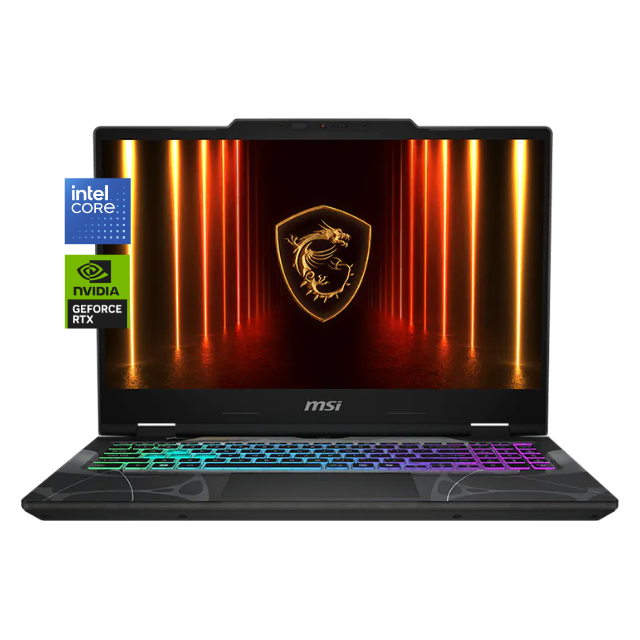 MSI Cyborg 15 - 15.6" GeForce RTX 5070 Laptop GPU - Intel Core 7 240H - 16GB Memory - 1TB SSD - 144 Hz IPS Display - Windows 11 Home