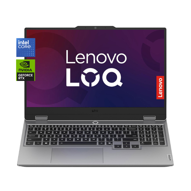 Laptop, LOQ 15IRX10 / Intel Core i5 / GeForce RTX 5050 / 32 GB / 512 GB SSD / 15.6" / GRIS *Equipo outlet de exhibición*