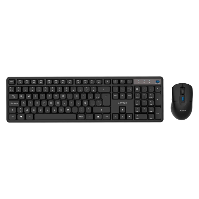 Combo 2 en 1 Inalámbrico | Creator Silent Pro MK474 | Negro