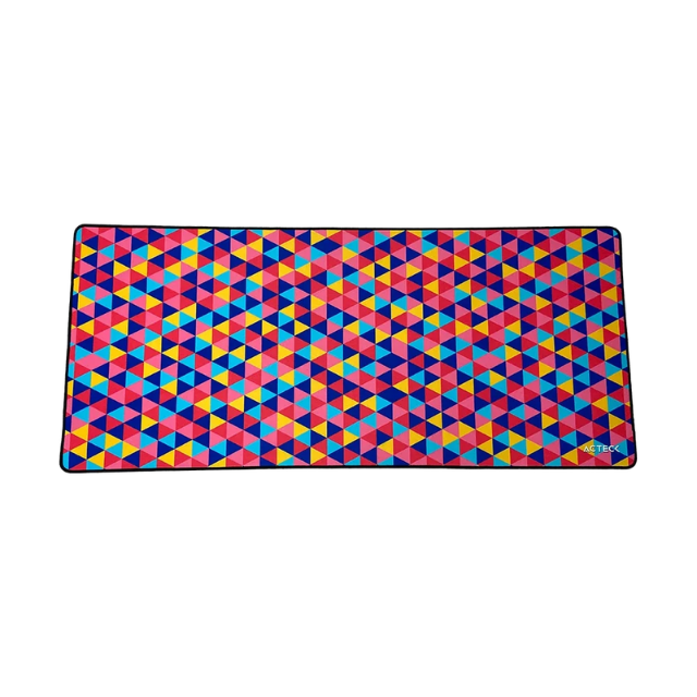 Mouse Pad Vibe Flow Kaleido MT464M ACTECK Advanced Series Tela + Goma, Medidas 80cm x 35cm