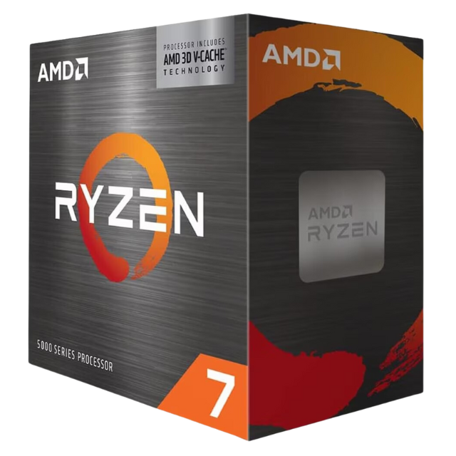 Procesador AMD RYZEN 7 5700X 3D / 4.1 GHZ / 8 Núcleos / Socket AM4 / Requiere Tarjeta de Video / 5000 Series / No incluye disipador / 100-100001503WOF