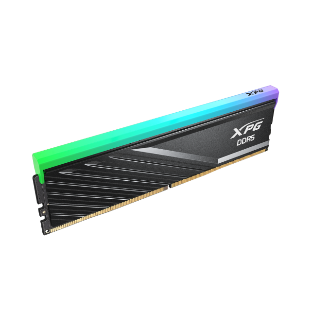 Memoria RAM XPG Lancer Blade RGB DDR5 / 6000MHz / 32GB / ECC / CL30 / XMP / Negra / AX5U6000C3032G-SLABRBK/