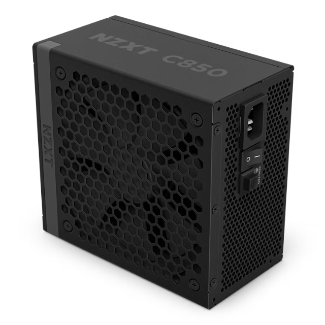 Fuente de Poder NZXT C850 / ATX 3.1 / 850W 80+ Gold / 24-pin ATX / Totalmente Modular / Listo para RTX serie 50 / PA-8G2BB-US