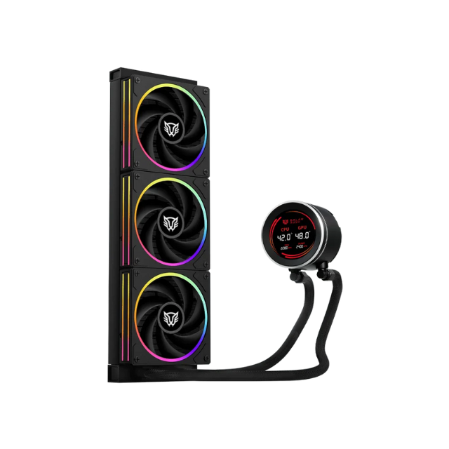 Enfriamiento Liquido BAMLAM RUSH HYDROX EXPERT HYX36 Sistema de enfriamiento liquido, Display LCD 2.1 Pulgadas