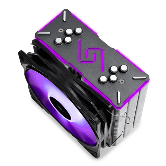 Disipador CPU DeepCool GAMMAXX GT A-RGB, 120mm, hasta 1500RPM, Negro