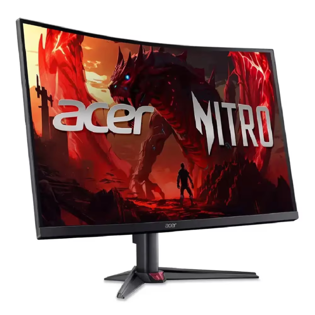 Monitor Gamer Acer Nitro ED3 / 27 pulgadas / 180HZ / 0.5MS / HDR10 / 2560X1440 / Curvo / Panel VA / Promocion