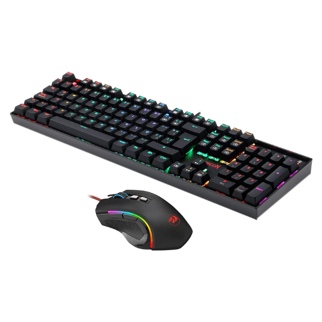 K551RGB-BA Kit Gamer 2 in 1 Combo Mouse Griffin M607 + Teclado Mitra K551RGB