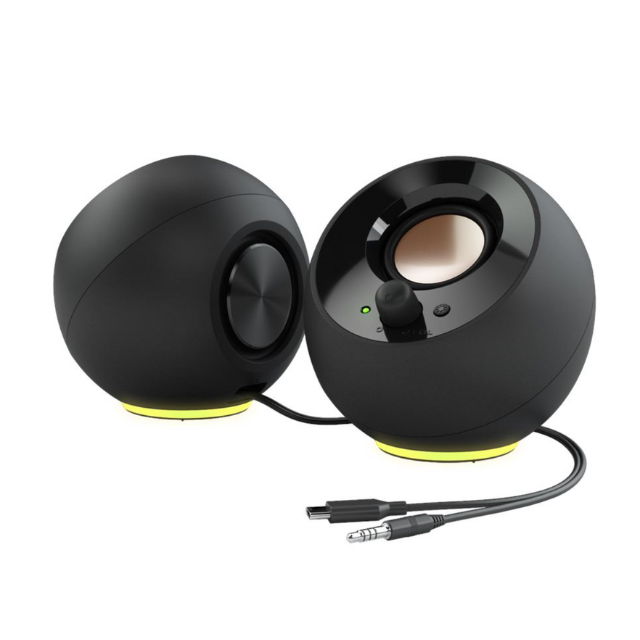 Bocinas Multimedia Creative Pebble SE 2.0 / Negras