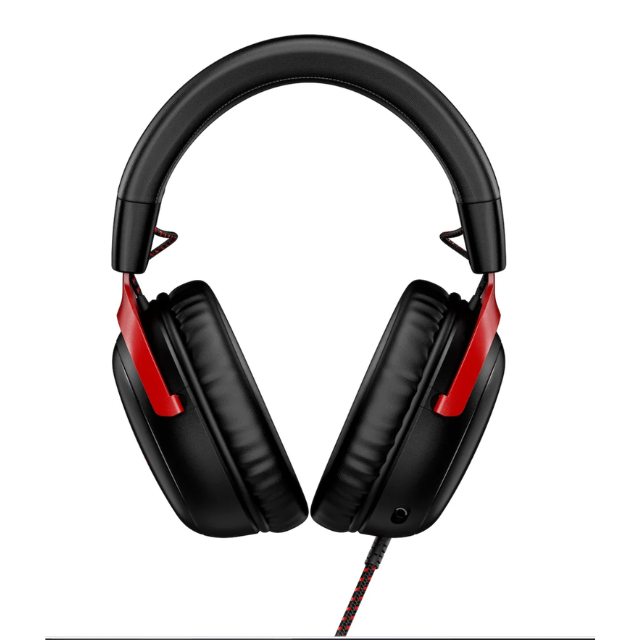 HyperX Cloud III Audifonos Gamer / Negro Rojo / con cable / Modelo 727A9AA