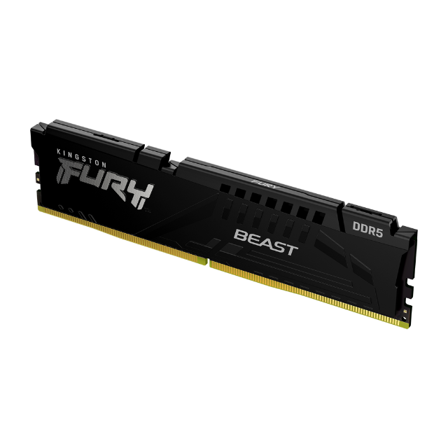 Memoria Kingston FURY Beast DDR5 / 1 X 32GB / 5600MT/seg / CL40 / 1.25V / NEGRO / SOLO VENTA EN ENSAMBLE