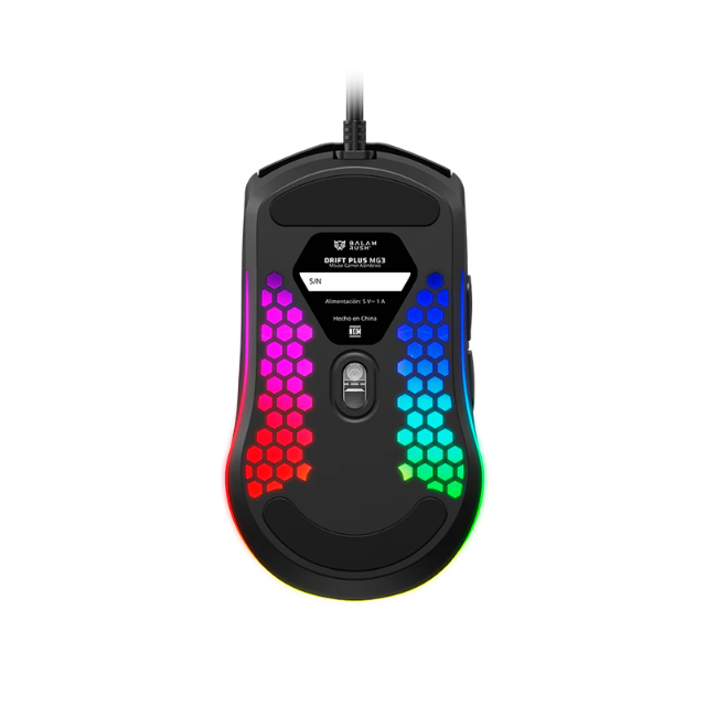 Mouse Gaming Alambrico | Drift Plus MG3 /NEGRO / BR-943512