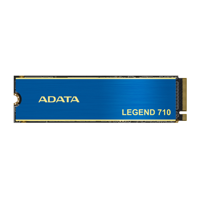 ADATA SSD Legend 710 M.2 1TB PCIe Gen3 x4 M.2 2280 Unidad de Estado sólido, diseño para Creator Gaming, Velocidad de Lectura de hasta 2.400 MB/s, 3D NAND, LDPC, AES 256 bits cifrado