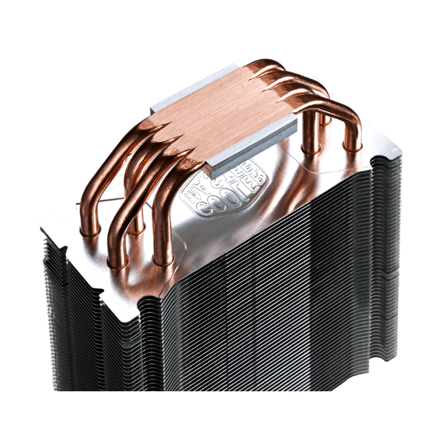 Disipador para CPU Cooler Master Hyper 212 EVO V2 / Negro/Plata / 120mm / 650-1800RPM / RR-2V2E-18PK-R2