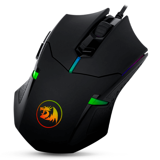 Mouse Redragon Gamer REDRAGON M601-RGB CENTROPHORUS 2 / RGB / Control de Peso / Optico / USB / 7200DPI