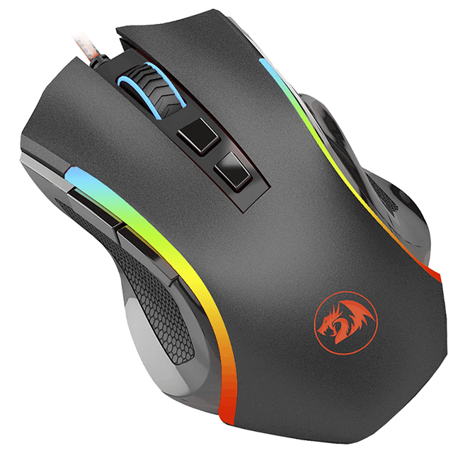 Mouse Gamer REDRAGON M607 GRIFFIN/ RGB / Optico / USB / 7200DPI