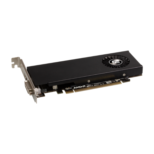 Tarjeta de Video Radeon RX 550 4GB / PowerColor / 4GB GDDR5 / low profile