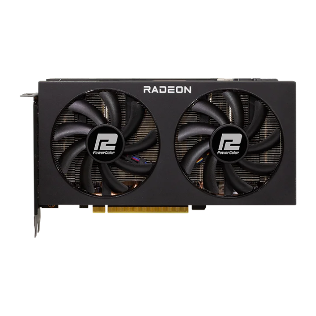 Tarjeta de Video Power Color Radeon Fighter RX 7600 XT / 16GB GDDR6 / HDMI 3xDP / AMD RDNA 3 / RX 7600 XT 16G-F /SOLO VENTA EN ENSAMBLE