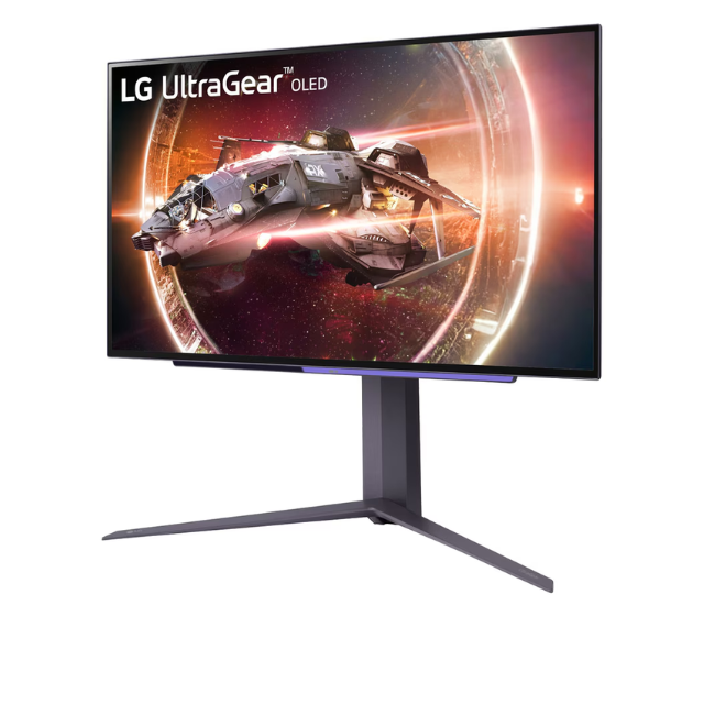 Monitor LG  Monitor gaming OLED UltraGear™ de 27'' 27GS95QE / 2560 x 1440, Tipo de panel OLED / 240HZ,Tiempo de respuesta 0.03ms 