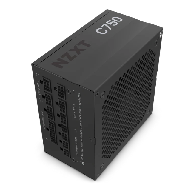 Fuente de poder NZXT C750 / 750W 80 Plus Gold Full Modular / PA-7G1BB-US