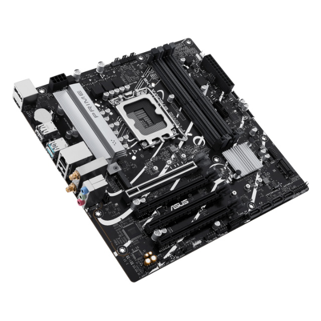 Tarjeta Madre ASUS PRIME B760M-A AX6 II, Micro-ATX, LGA 1700, Intel B760, 192GB DDR5, HDMI/DP para Intel
