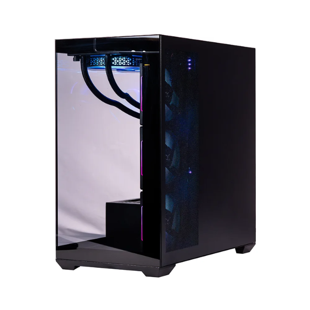 Gabinete Naceb Nebula / Cristal Templado / ATX / Negro / 3 Ventiladores Preinstalados / Led ARGB / USB 3.0 / Black / NA-0637N