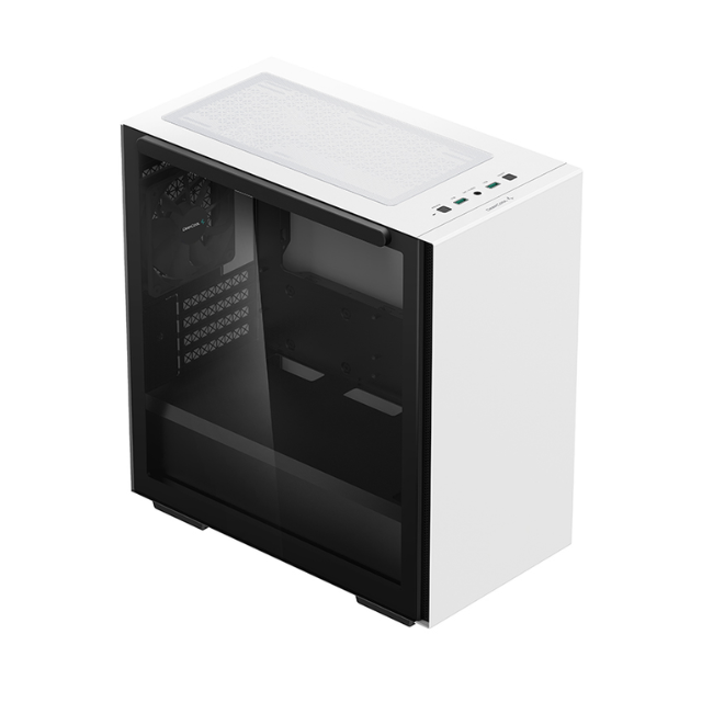 Gabinete Gamer DeepCool MACUBE 110 con ventana, Midi-Tower/ BLANCO/ R-MACUBE110-WHNGM1N-G-1
