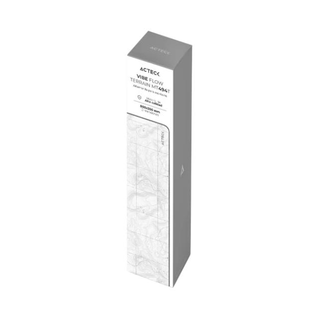 Alfombrilla para Escritorio | Vibe Flow Terrain MT494T | Blanco