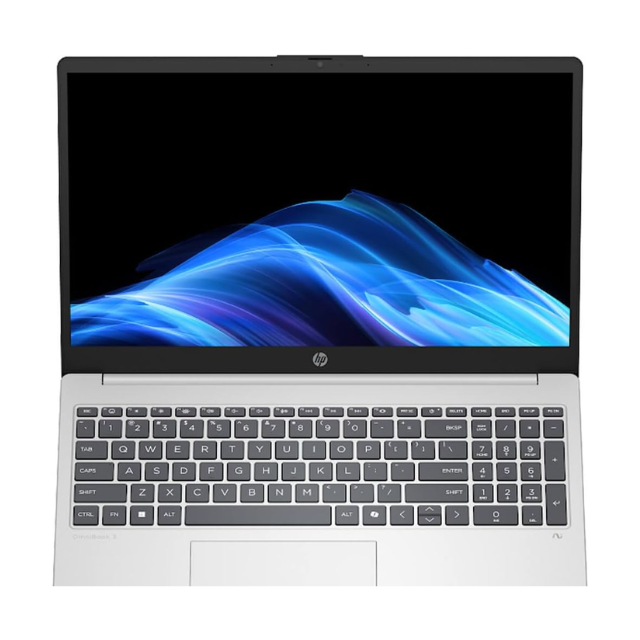 HP 15FN0505NR - Portátil con visualización táctil OmniBook 3 de 15.6" - AMD Ryzen AI 5 340 - Gráficos AMD Radeon 800M - SSD de 16 GB/512 GB