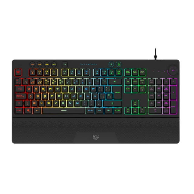 Kit Teclado y Mouse Balam Rush SQUAD MASTER PRO KTM777 AZENDER SERIES/ NEGRO