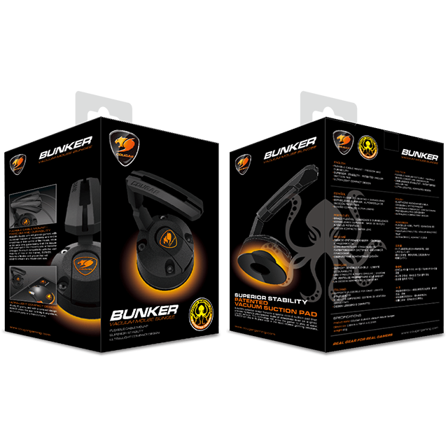 Accesorio Cougar Bunker Vacuum Mouse Bungee / Para Acomodo de Cables / CGR-XXNB-MB1