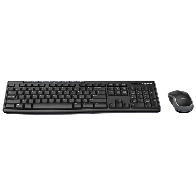 Kit de Teclado y Mouse Inalambrico Multimedia Logitech MK270