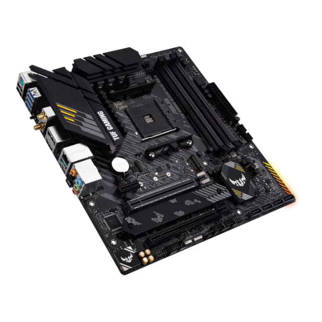 Tarjeta Madre ASUS Micro-ATX TUF GAMING B550M-PLUS WIFI II / Socket AM4 / AMD B550 / HDMI / 128GB DDR4 para AMD / TUF GAMING B550M-PLUS WIFI II