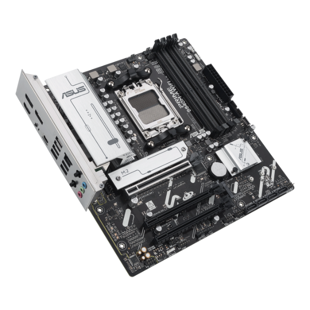 Tarjeta Madre ASUS PRIME B840M-A WiFi / mATX / AM5 / PCIe 4.0 Ready / Wi-Fi 6E / DDR5 / 2.5Gb Ethernet / BIOS Flashback / Aura Sync / PRIME B840M-A WIFI