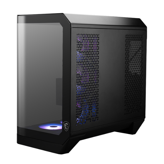 Gabinete MSI MAG PANO 120R PZ / Cristal Templado / E-ATX / USB 3.2 / Incluye 7 Ventiladores / Sin Fuente / Negro / Compatible Con Tarjetas Madre Back Connect