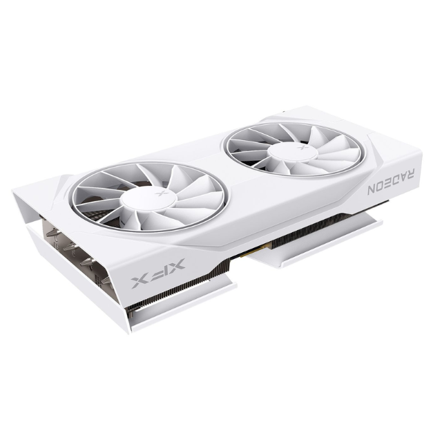 Tarjeta de Video XFX SWIFT RX 9060 XT OC WHITE GAMING / 8GB GDDR6 / 128-bit / DisplayPort / HDMI