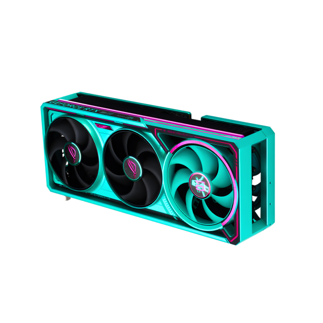 BUNDLE ASUS ROG X HATSUNE MIKU / GeForce RTX 5080 16GB / X870E-H GAMING WIFI7 / ENF.LIQUIDO ROG RYUO IV 360 ARGB / GABINETE ROG STRIX HELIOS II