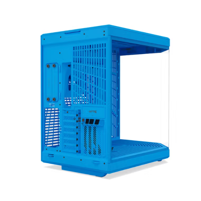 Gabinete Hyte Y70 / Midi-Tower, ATX/EATX/Micro-ATX/Mini-ITX / USB 3.0 / Sin Fuente / 1 Ventilador Instalado / Blueberry Milk / CS-HYTE-Y70-BM