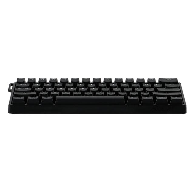 Teclado Gamer Aula WIN60 HE / Teclado Magnético Con Cable / 60% / Ajustable / Frecuencia de Sondeo de 8000 Hz / Interruptores de Efecto Hall / Hot-Swap / Negro