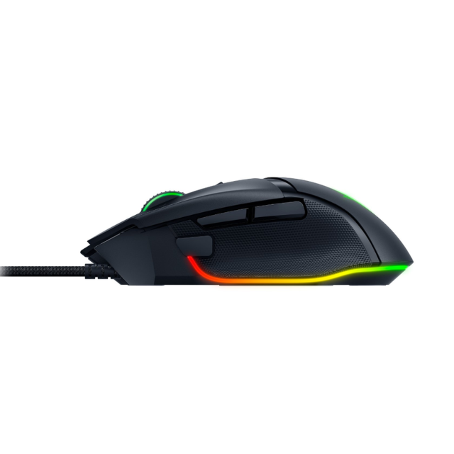 Razer Basilisk V3 35K Ratón ergonómico con Cable para Juegos: Rueda de inclinación HyperScroll - Sensor óptico de 35K dpi Gen 2-13 Controles Personalizables - RGB - interruptores ópticos Gen 3