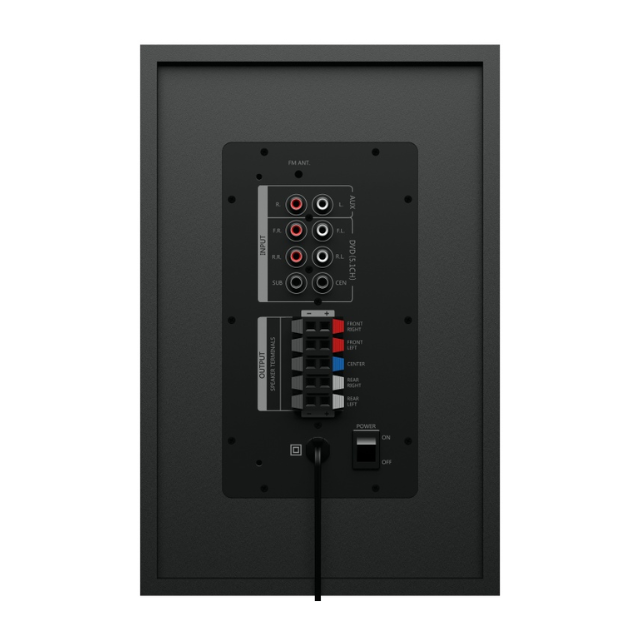 Logitech Sistema de Bocinas con Subwoofer Z607, Bluetooth, Alámbrico, 5.1, 80W RMS, USB, Negro