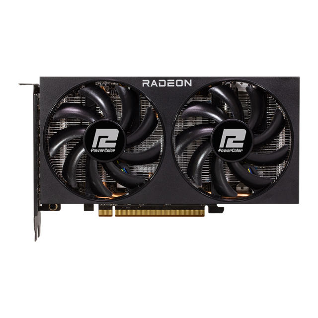 Tarjeta de Video Power Color Fighter AMD Radeon RX 7600 8GB GDDR6 / RX7600 8G-F / 128-bit 