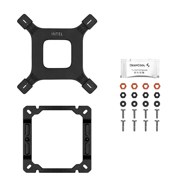 Disipador CPU DeepCool AG400 BK ARGB / 120mm / 500-2000RPM /Negro / R-AG400-BKANMC-G-2