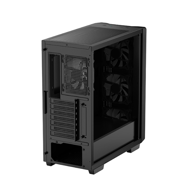 Gabinete DeepCool CC560  ARGB / Midtower / Incluye 4 ventiladores ARGB / Micro-ATX / ATX / R-CC560-BKTAA4-G-1