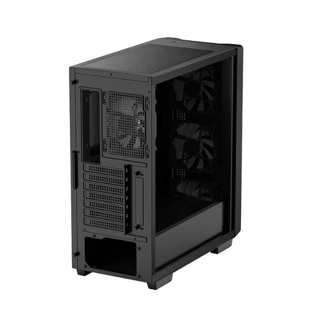 Gabinete DeepCool CC560 ARGB / Midtower / Incluye 4 ventiladores ARGB / Micro-ATX / ATX / R-CC560-BKTAA4-G-1